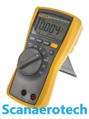 CAT III 600V AC/DC DIGITAL MULTIMETER CALIBRATED      